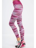 Amaranth patterned leggings H001 - Online store - Boutique